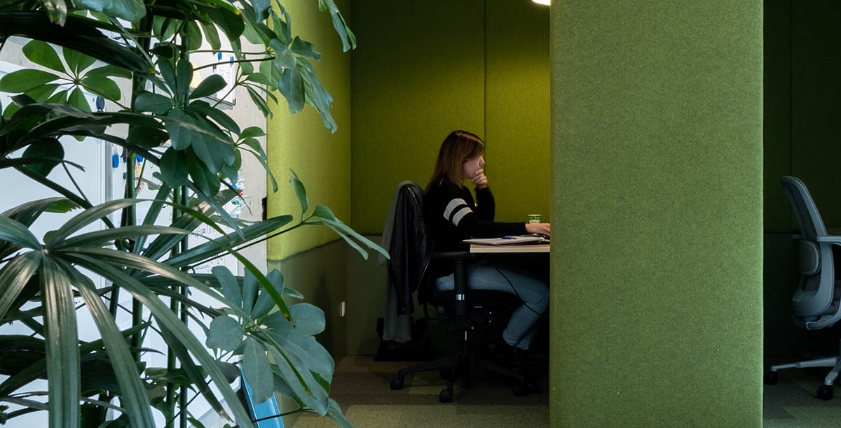 Biophilic design in kantoor omgeving