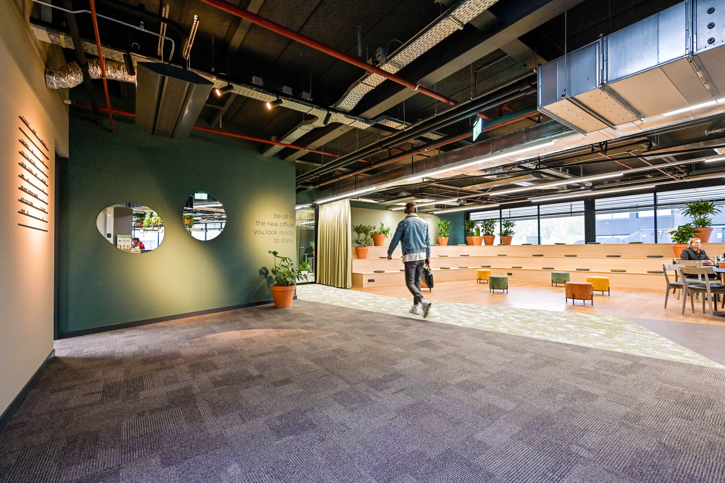 Biophilic design voor hoofdkantoor van Zivver in Amsterdam